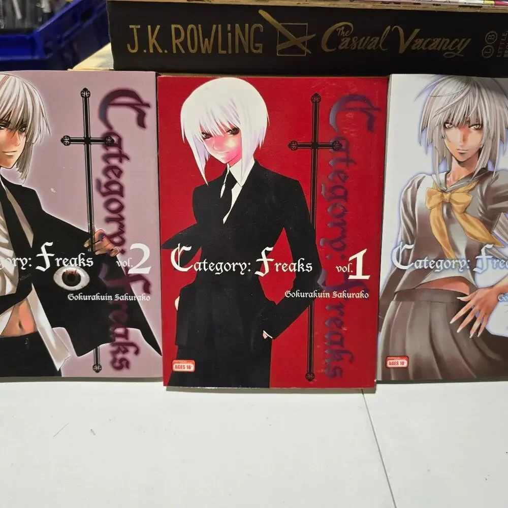 Category Freaks Manga Book Volume 1,2 & 3